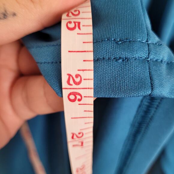 Baw men's Turks and Caicos long sleeve blue graphic surf shirt size small - Picture 4 of 5